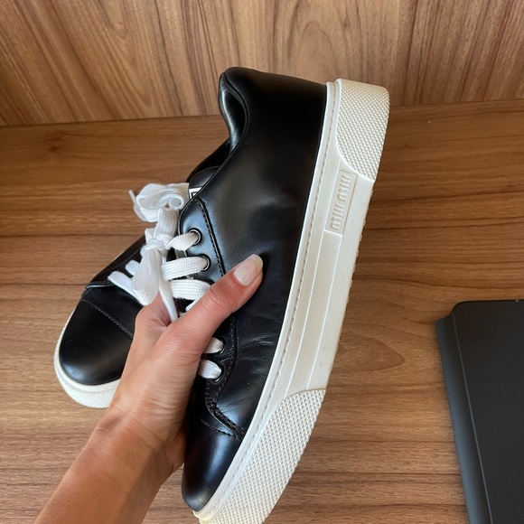 MIU MIU black sneakers - Picture 3 of 4